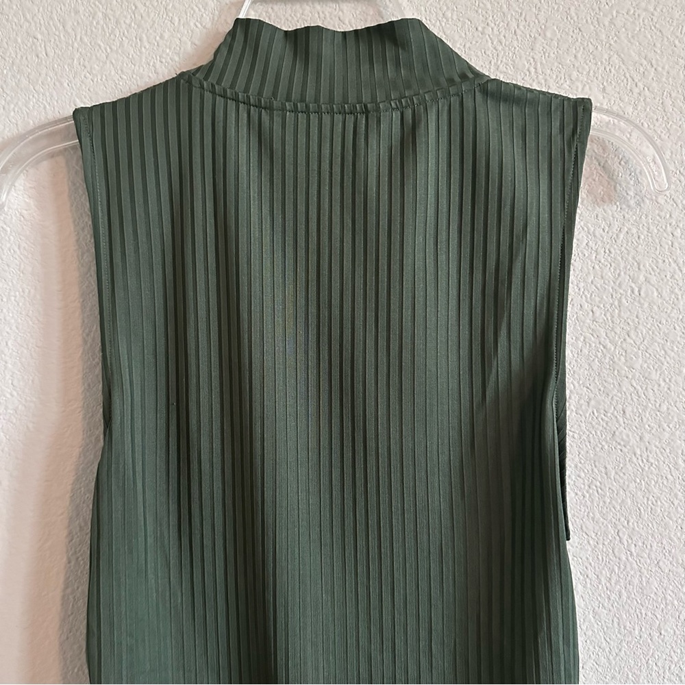Veronica Beard Mobler Tank in Army Green Sz Large - Picture 7 of 13